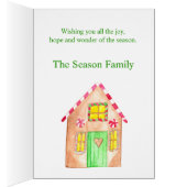 Merry kerst Gingerbrood (Binnen (Rechts))