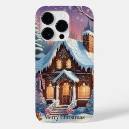 Merry kerst Gingerbrood House Case-Mate iPhone 14 Pro Hoesje
