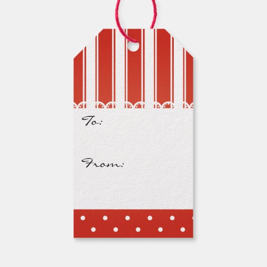 Merry kerst Gingerbrood Man Cadeaulabel (Achterkant)