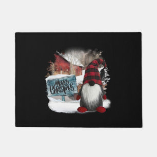Merry kerst gnome deurmat