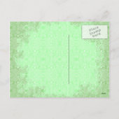 Merry kerst gnome feestdagenkaart (Achterkant)