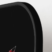 Merry kerst Gnome Gnomes Gnomes Pickleball Paddle (Links Detail)