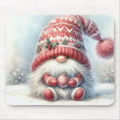 Merry kerst gnome muismat (Voorkant)