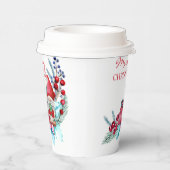 Merry kerst gnome papieren bekers (Rechts)