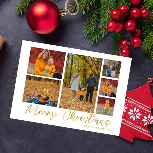 Merry kerst Gold 6 Foto