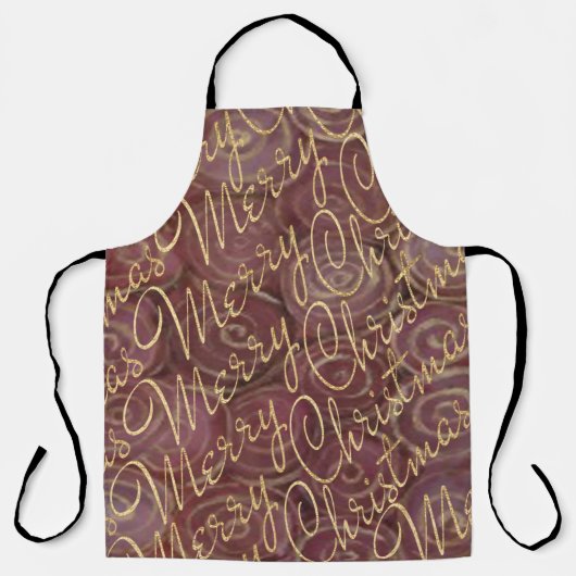 Merry kerst Gold Schort (Voorkant)