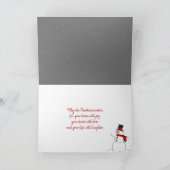 Merry kerst Golden Retriever Feestdagen Kaart (Binnen)