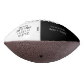 Merry kerst Grandpa 3 Photo Collage American Football (Gedraaid 270)