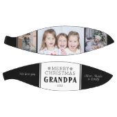 Merry kerst Grandpa 3 Photo Collage Basketbal (Panelen)