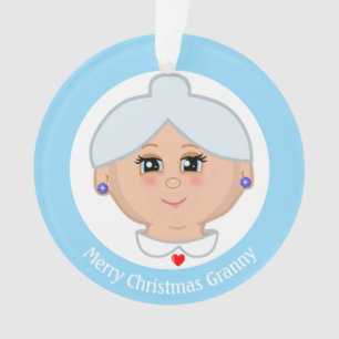 Merry kerst Granny Ornament