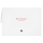 Merry kerst Green Star I (Achterkant Horizontaal)