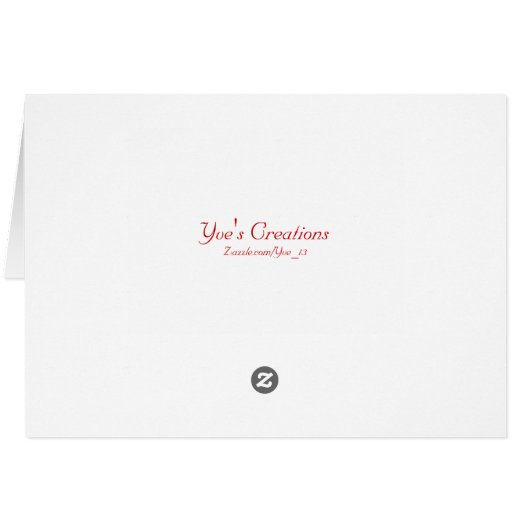 Merry kerst Green Star I (Achterkant Horizontaal)