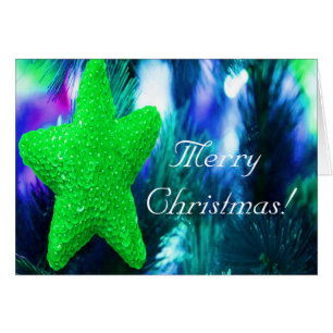 Merry kerst Green Star I