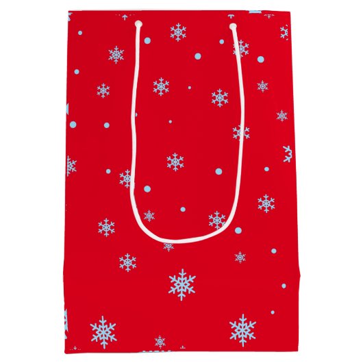 Merry kerst Gymnastiek Medium Cadeauzakje (Achterkant)