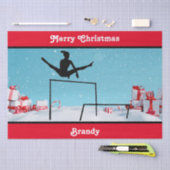 Merry kerst Gymnastiek Tissuepapier (Craft)