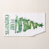 Merry kerst Hand Towel Handdoek (Handdoek)