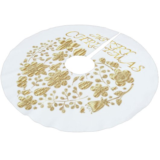 Merry kerst Heart Kerstboom Rok (Gekanteld)