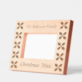 Merry kerst Holly Custom Gegraveerde Lijstjes (Links)