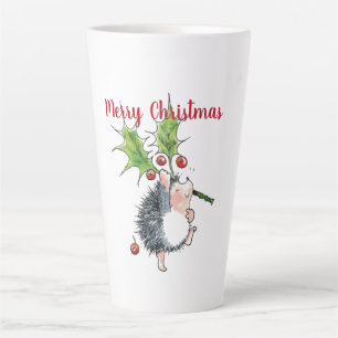 Merry kerst Holly Hedegel Latte Mok