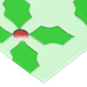Merry kerst Holly Tablecloth Tafelkleed (Gekanteld)