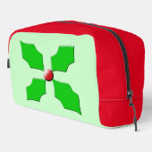 Merry kerst Holly Toilettasje (Rechterhoek)