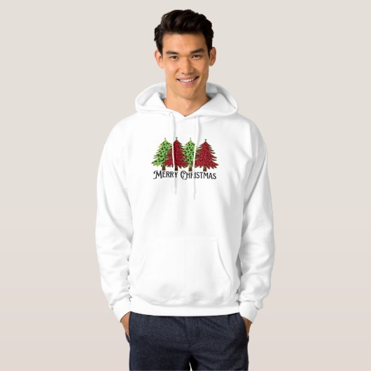 Merry kerst Hoodie (Voorkant volledig)