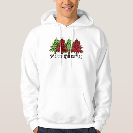 Merry kerst Hoodie (Voorkant)
