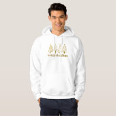 Merry kerst Hoodie (Voorkant volledig)