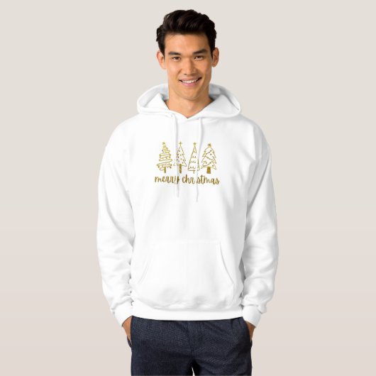 Merry kerst Hoodie (Voorkant volledig)