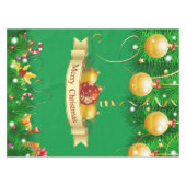 Merry kerst Joy Tafelkleed (Voorkant (Horizontaal))