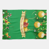 Merry kerst Joy Theedoek (Horizontaal)