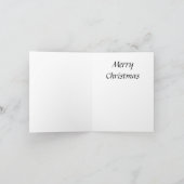 Merry kerst Karte Feestdagen Kaart (Binnen)