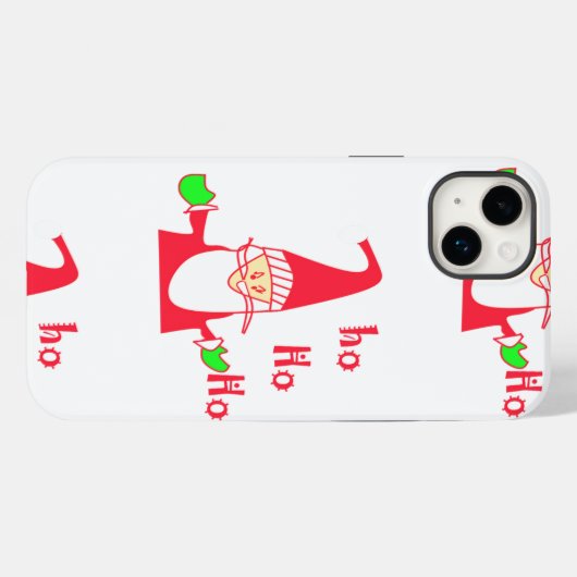 Merry kerst kerst kerst prettig Case-Mate iPhone case (Achterkant (horizontaal))