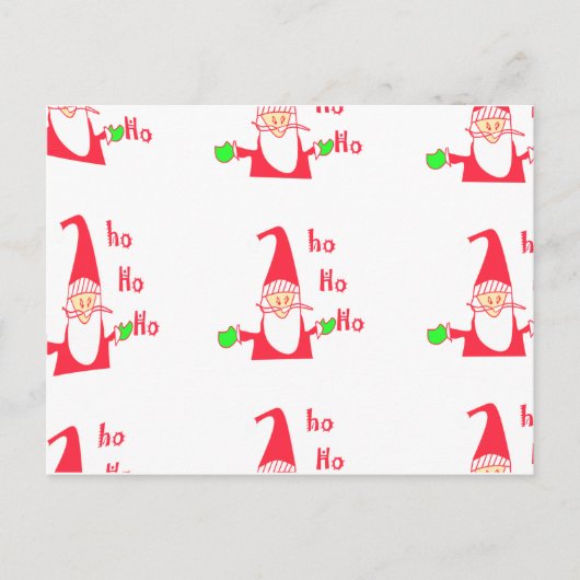 Merry kerst kerst kerst prettig feestdagenkaart (Voorkant)