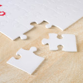 Merry kerst kerst kerst prettig legpuzzel (Zijkant)