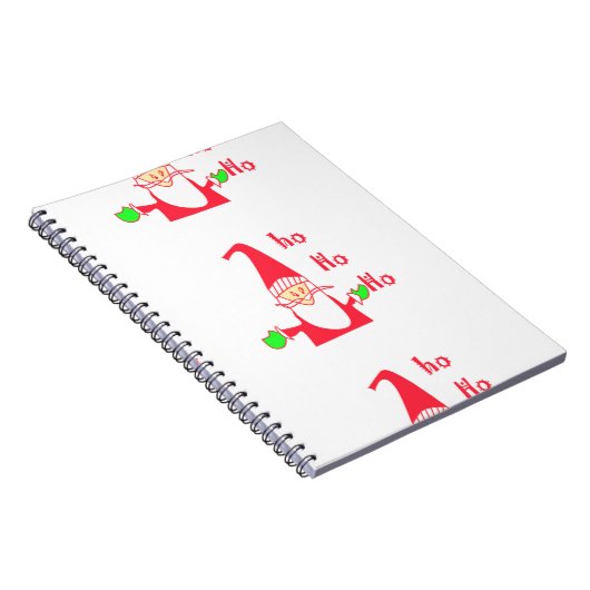 Merry kerst kerst kerst prettig notitieboek (Rechterzijde)