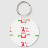 Merry kerst kerst kerst prettig sleutelhanger (Voorkant)