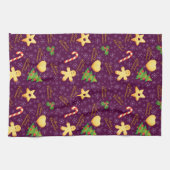 Merry kerst Kitchen Towel Theedoek (Horizontaal)