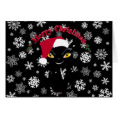 Merry kerst Kitty Cat (Voorkant Horizontaal)