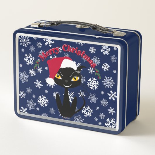 Merry kerst Kitty Cat (Achterkant)