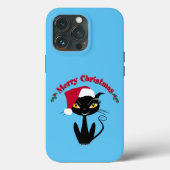 Merry kerst Kitty Cat Case-Mate iPhone Case (Achterkant)