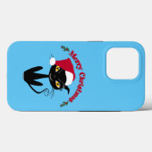 Merry kerst Kitty Cat Case-Mate iPhone Case (Achterkant (horizontaal))