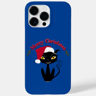 Merry kerst Kitty Cat Case-Mate iPhone 14 Pro Max Hoesje