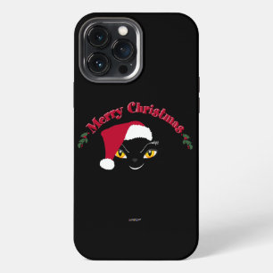 Merry kerst Kitty Cat iPhone 13 Pro Max Hoesje