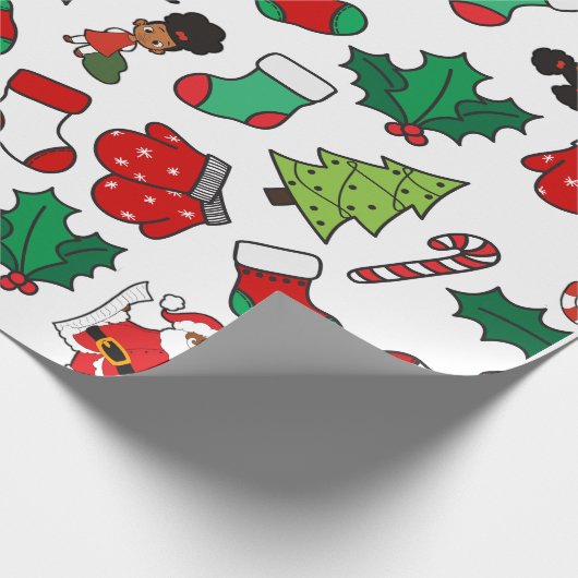Merry kerst Little One Cadeaupapier (Hoek)