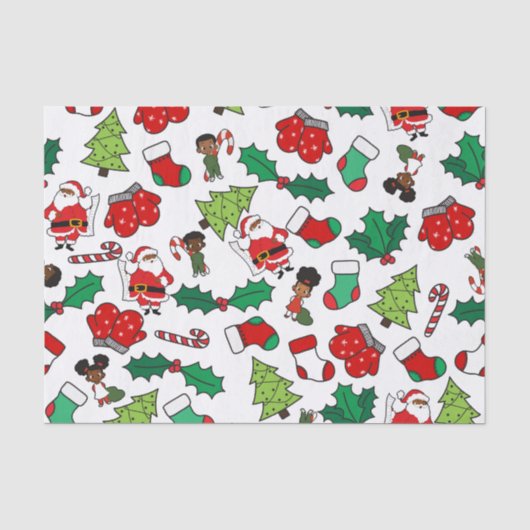 Merry kerst Little One Tissuepapier (Voorkant)
