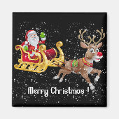 Merry kerst Magnet (Voorkant)