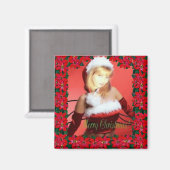 Merry kerst Magnet (Voorkant / Achterkant)