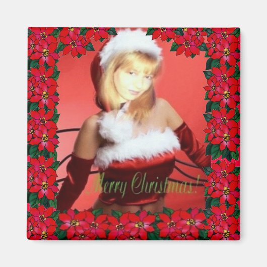 Merry kerst Magnet (Voorkant)