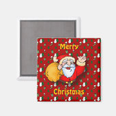 Merry kerst Magnet (Voorkant / Achterkant)